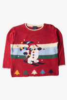 Kids Red Ugly Christmas Pullover 63848