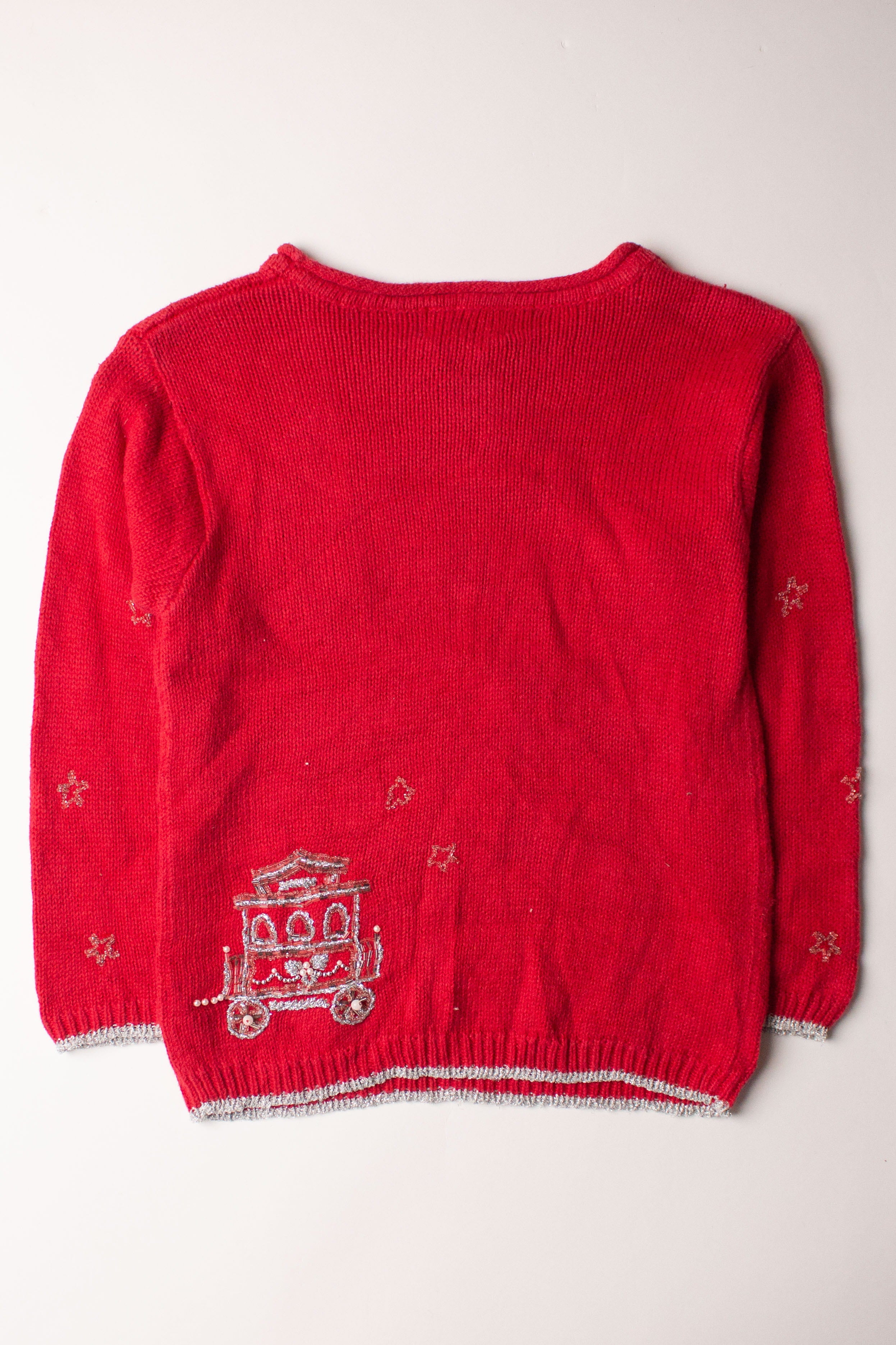Kids Red Ugly Christmas Pullover 63849