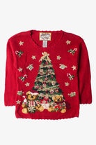 Kids Red Ugly Christmas Pullover 63852