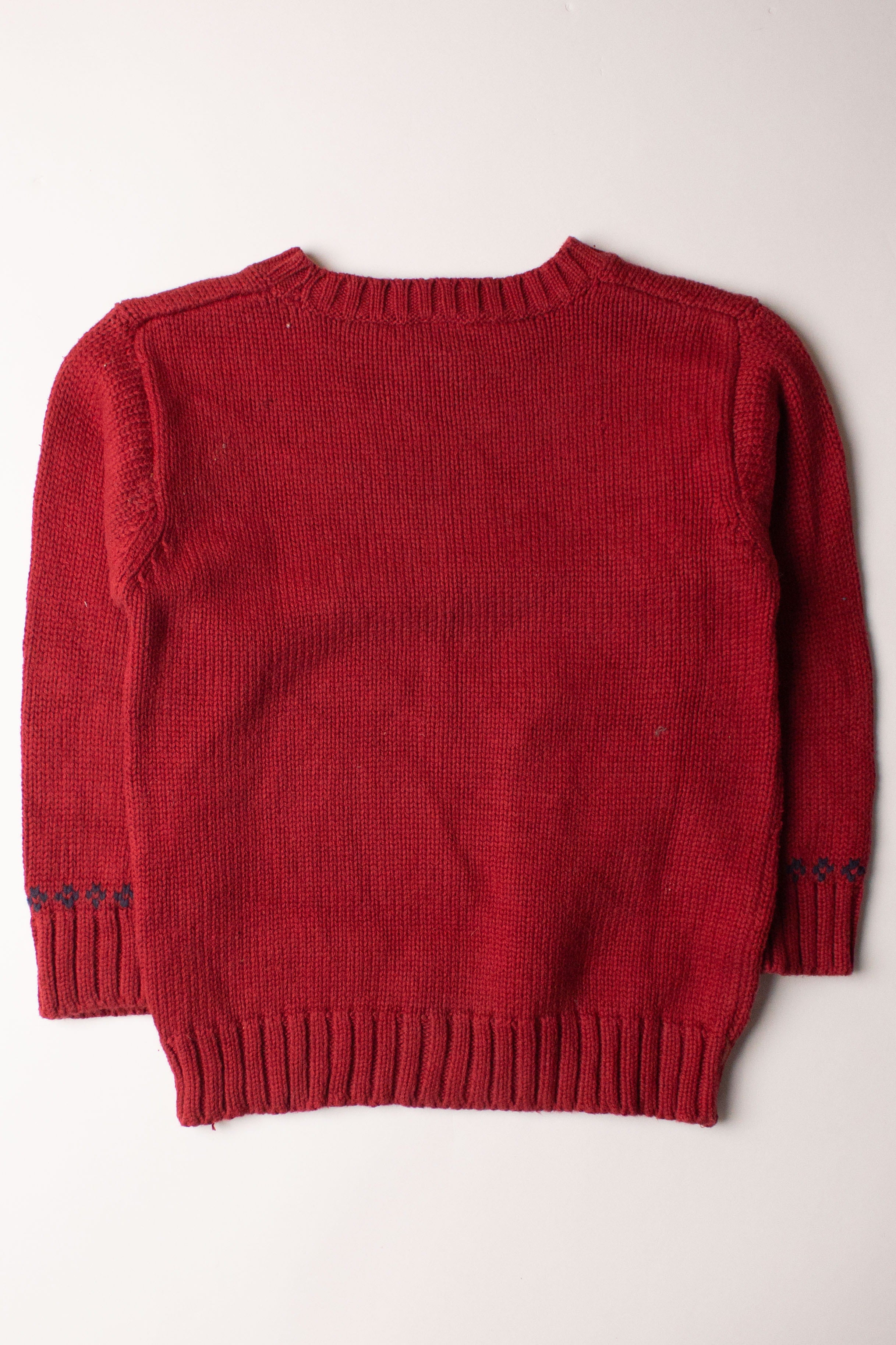 Kids Red Ugly Christmas Pullover 63858
