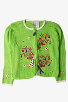 Kids Green Ugly Christmas Cardigan 63859
