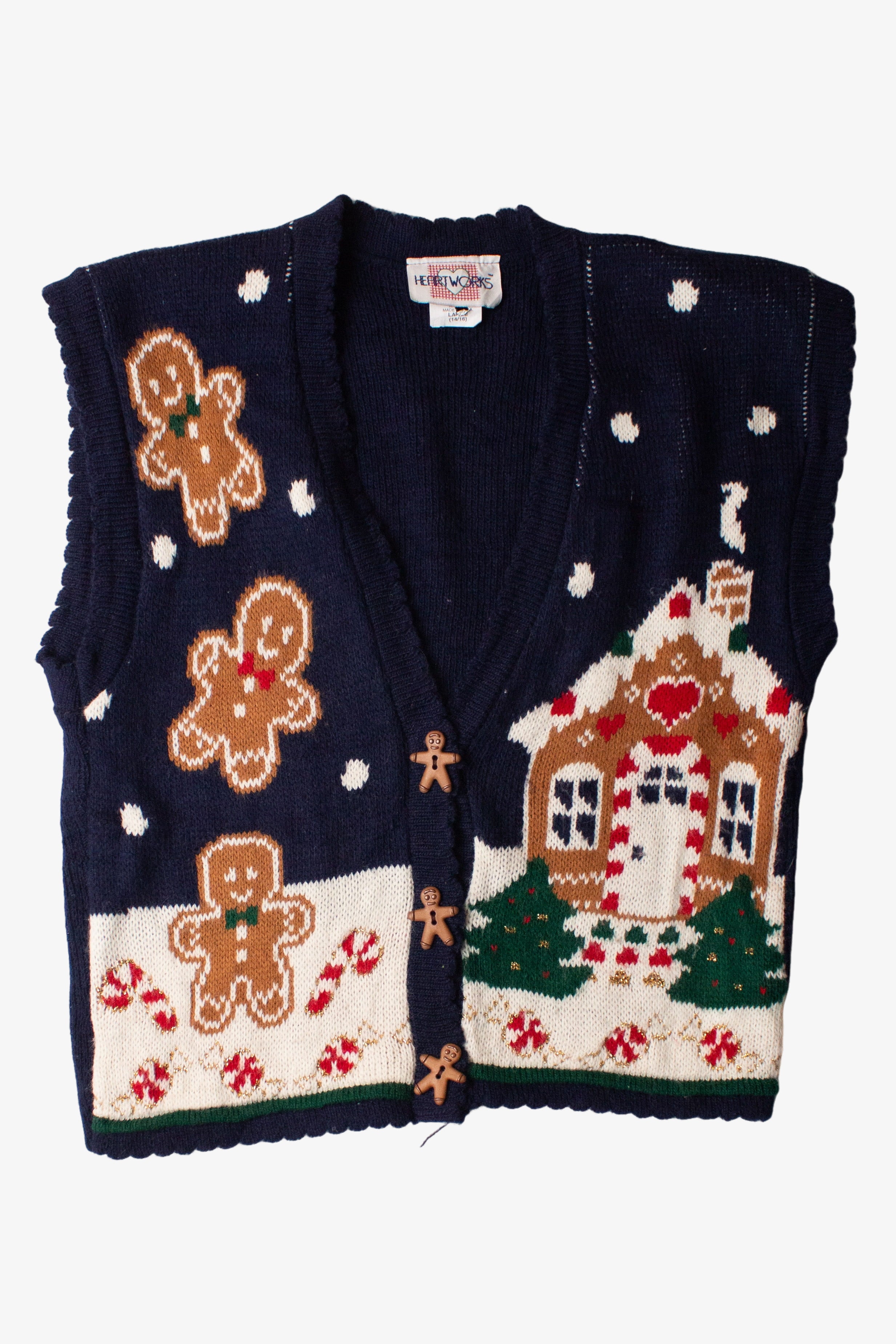 Kids Blue Ugly Christmas Vest 63860