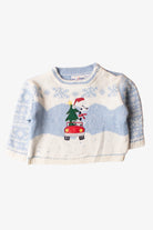 Kids Blue Ugly Christmas Pullover 63861