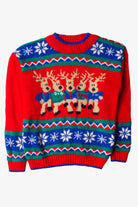 Kids Red Ugly Christmas Pullover 63863