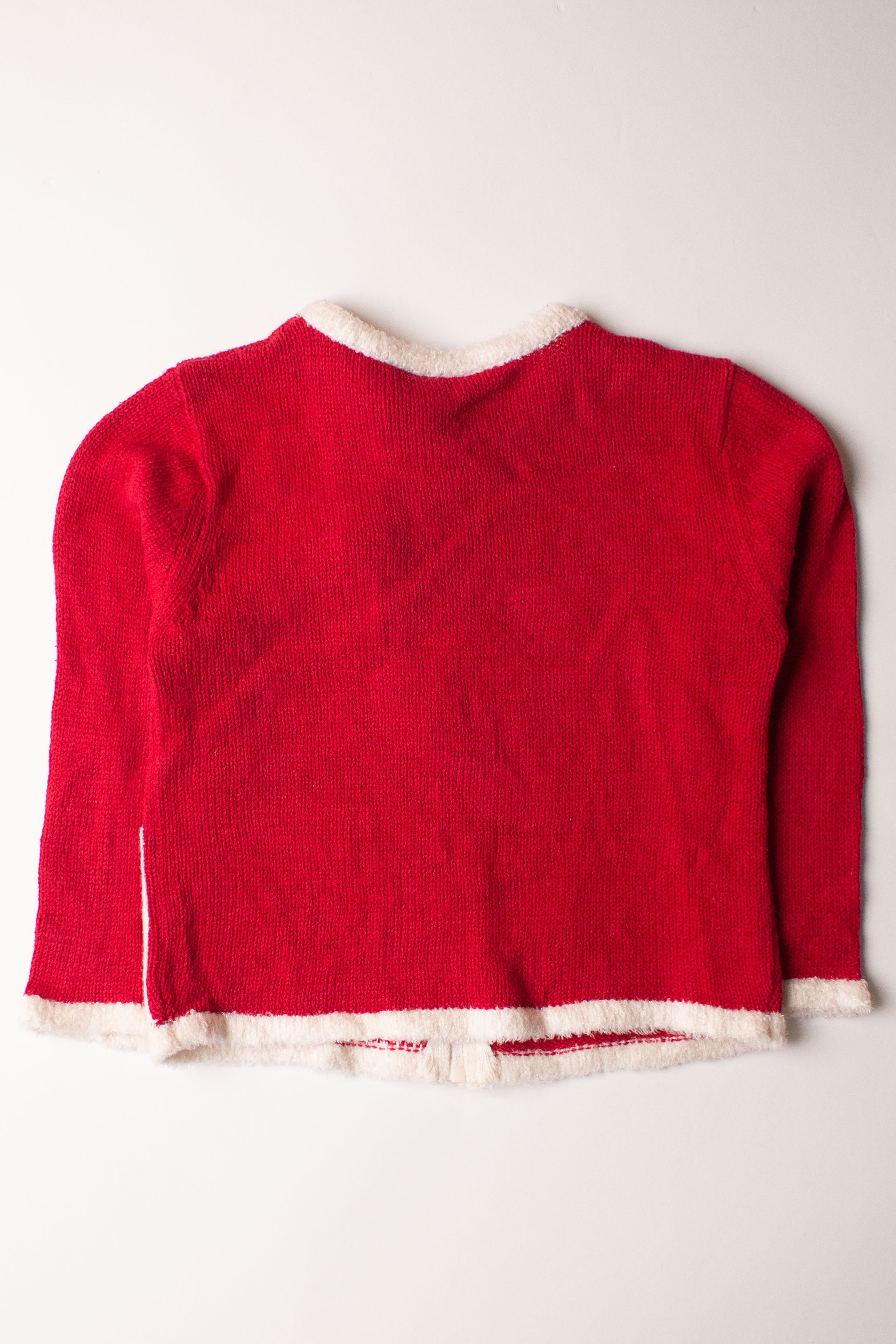 Kids Red Ugly Christmas Cardigan 63864