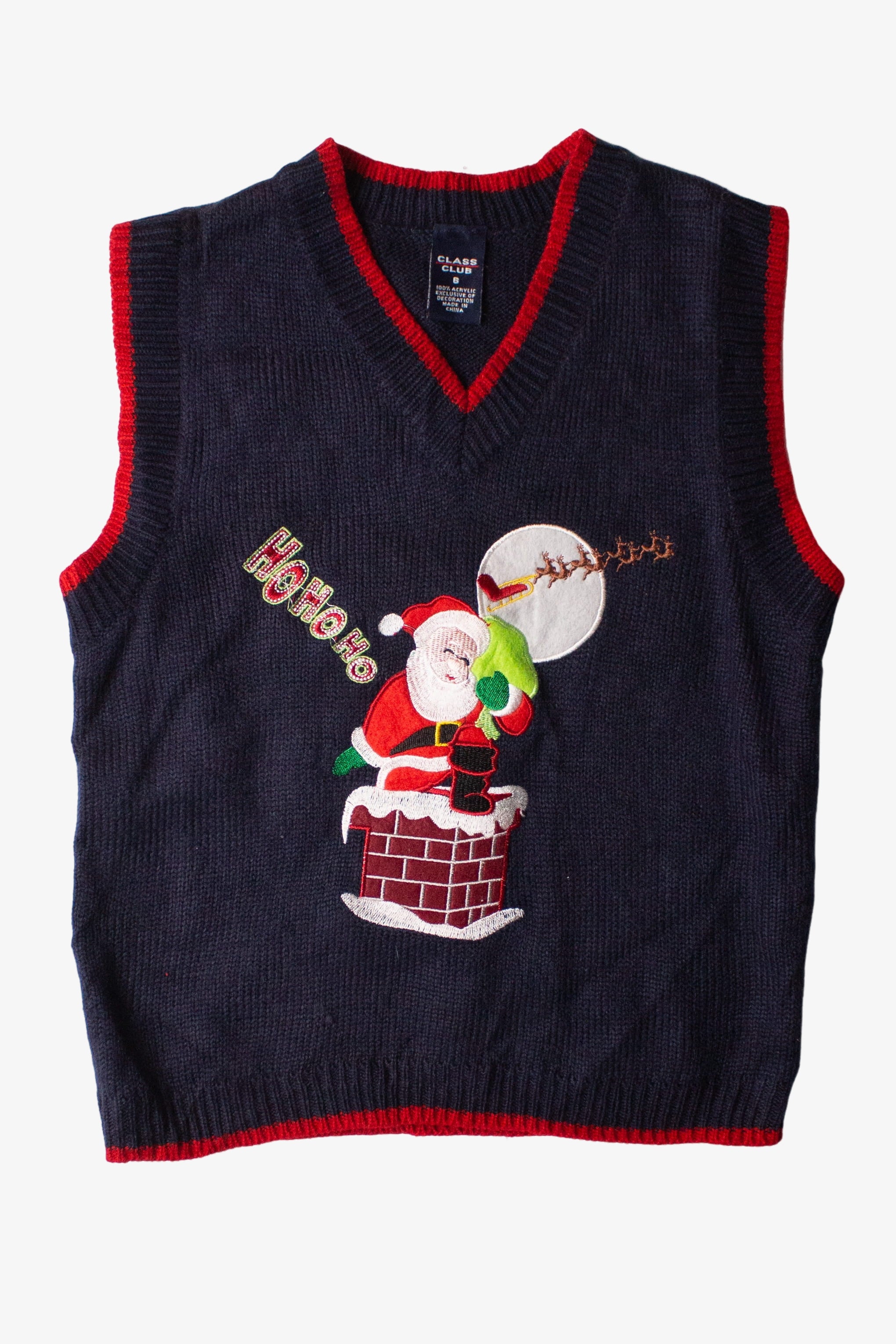 Kids Blue Ugly Christmas Vest 63865