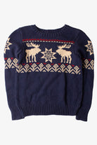 Kids Blue Ugly Christmas Pullover 63869