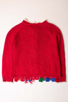 Kids Red Ugly Christmas Cardigan 63876