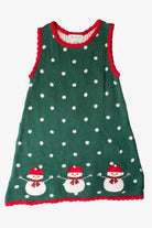 Kids Green Ugly Christmas Dress 63883