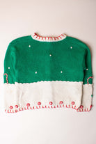 Kids Green Ugly Christmas Cardigan 63884