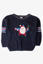 Kids Blue Ugly Christmas Pullover 63885