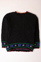 Kids Black Ugly Christmas Pullover 63886