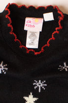 Kids Black Ugly Christmas Pullover 63886