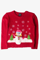 Kids Red Ugly Christmas Pullover 63890