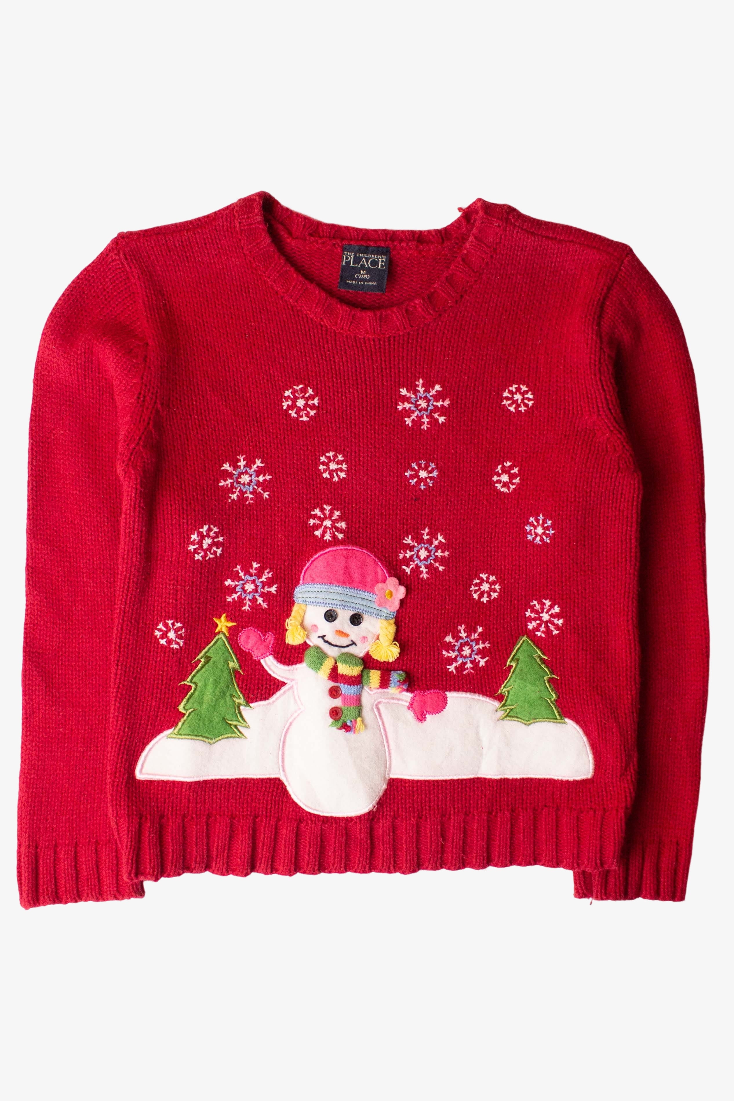 Kids Red Ugly Christmas Pullover 63890