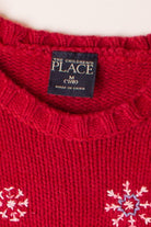 Kids Red Ugly Christmas Pullover 63890