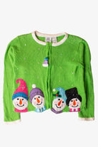Kids Green Ugly Christmas Cardigan 63892