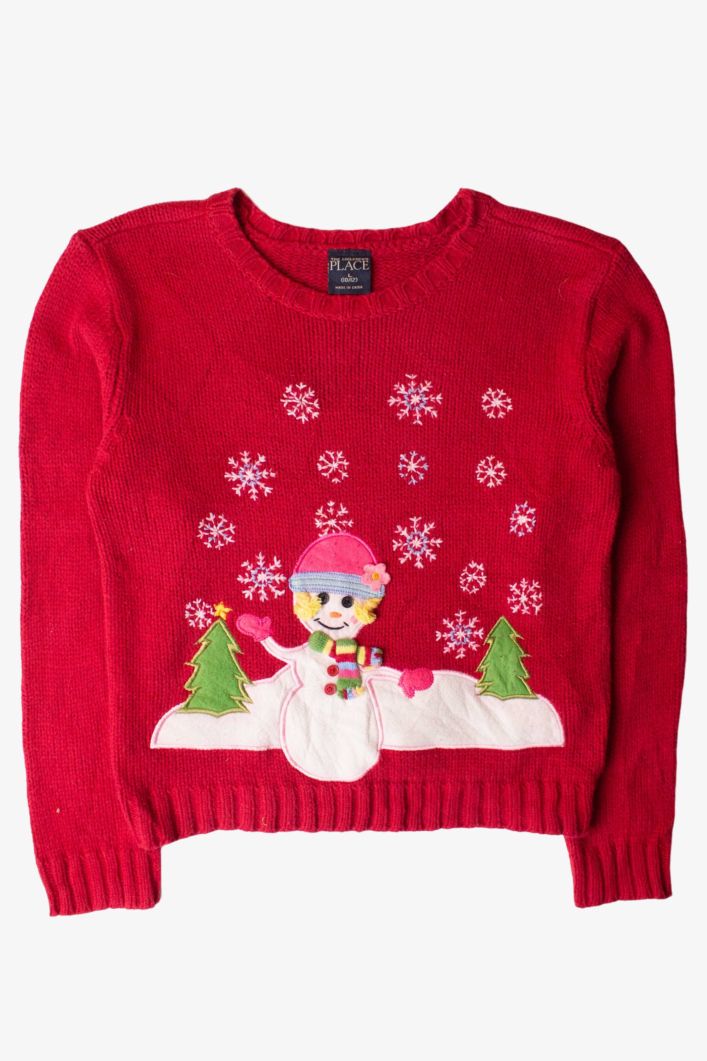 Kids Red Ugly Christmas Pullover 63893