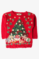 Kids Red Ugly Christmas Pullover 63896