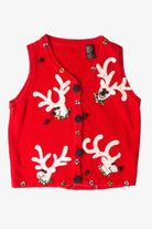 Kids Red Ugly Christmas Vest 63897