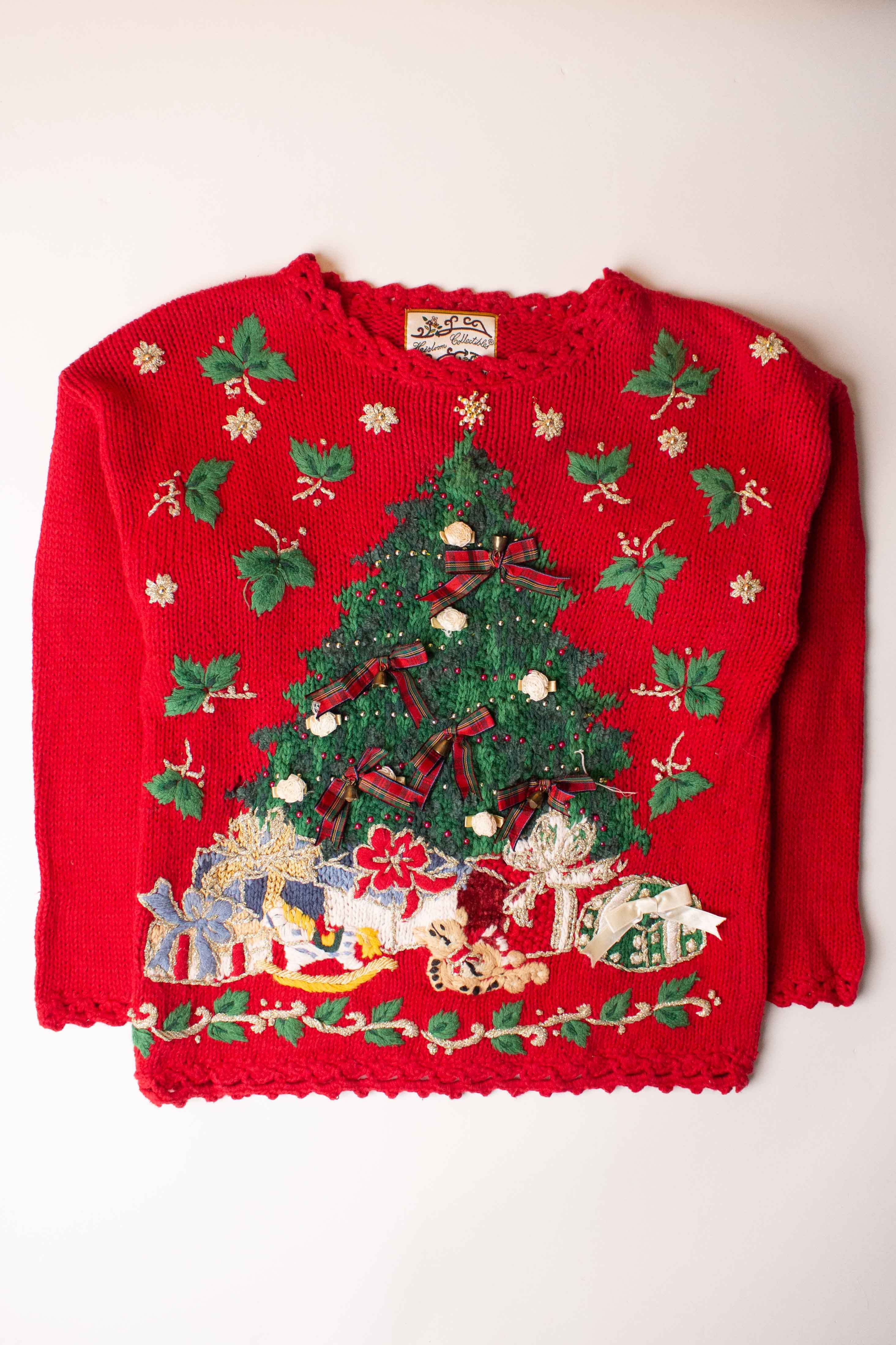 Kids Red Ugly Christmas Pullover 63900