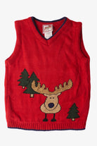 Kids Red Ugly Christmas Vest 63907