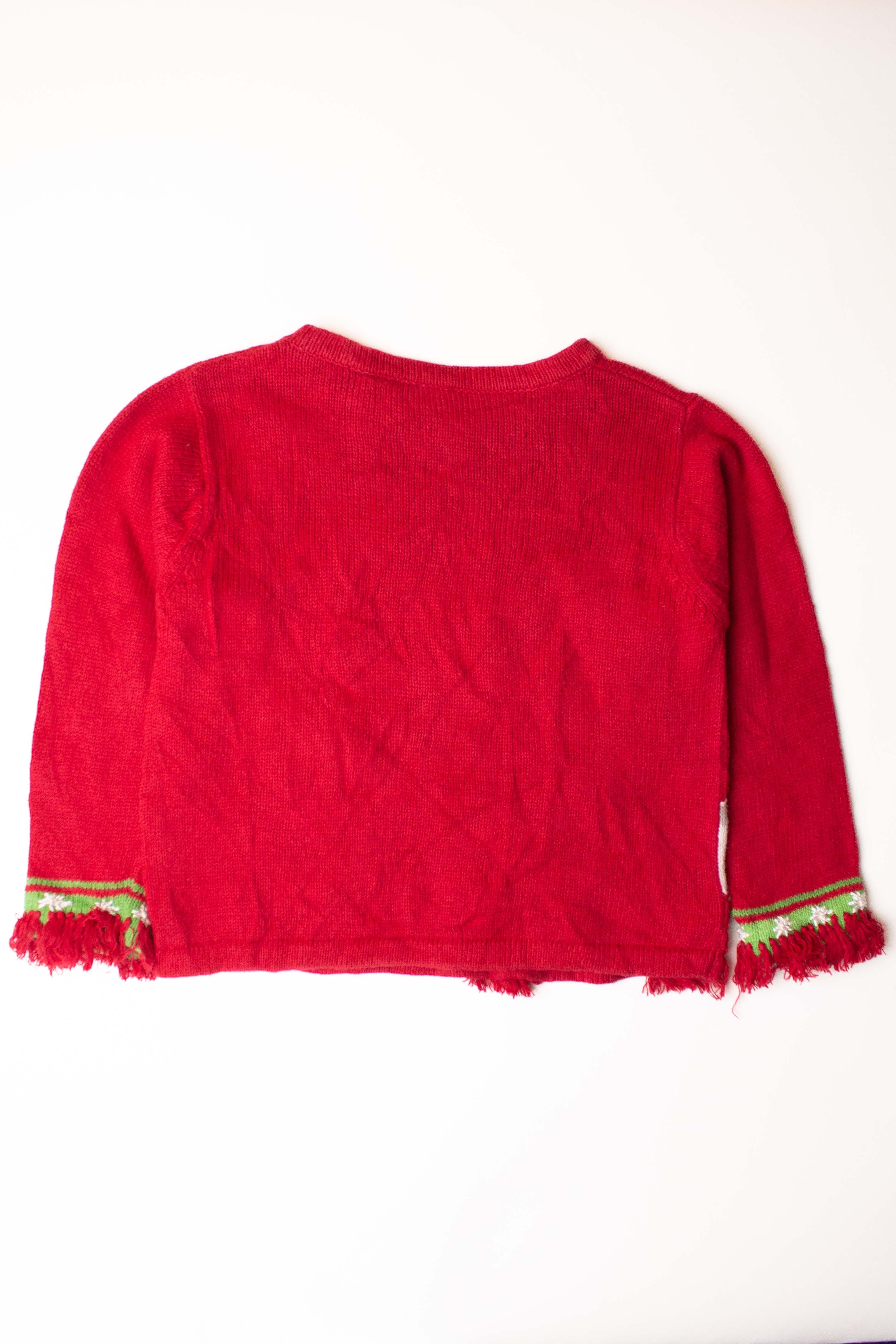 Kids Red Ugly Christmas Pullover 63912