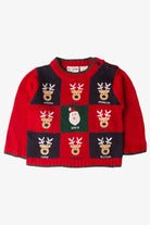 Kids Red Ugly Christmas Pullover 63914