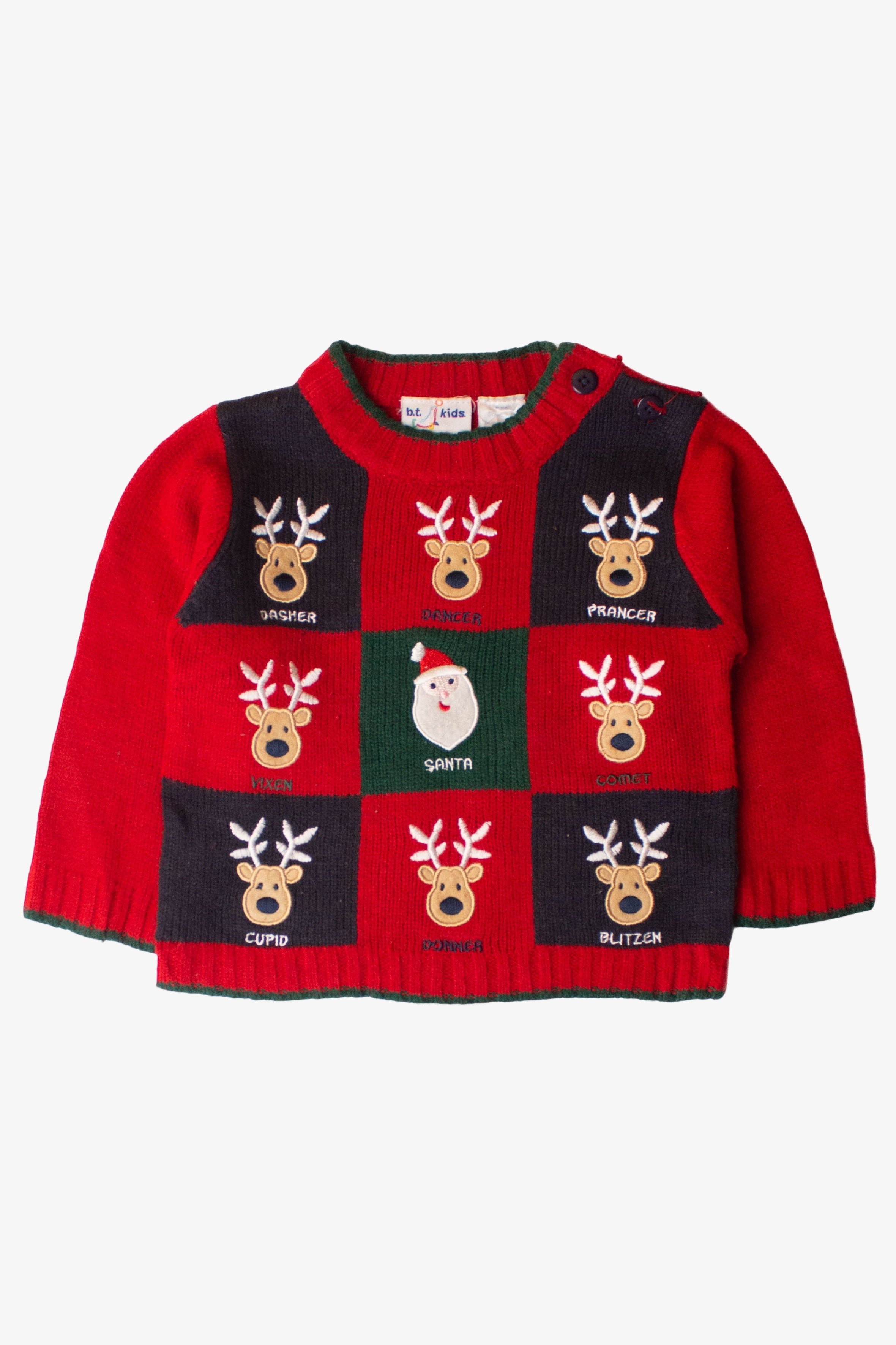 Kids Red Ugly Christmas Pullover 63914