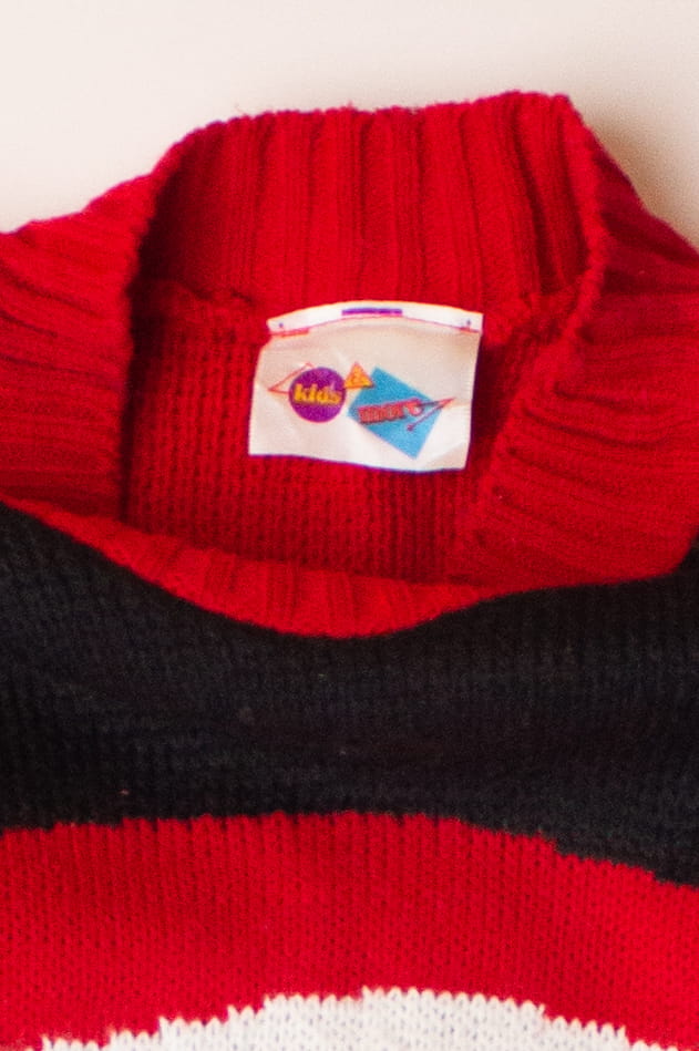 Kids Red Ugly Christmas Pullover 63916
