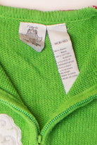 Kids Green Ugly Christmas Cardigan 63920