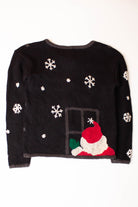 Kids Black Ugly Christmas Cardigan 63927