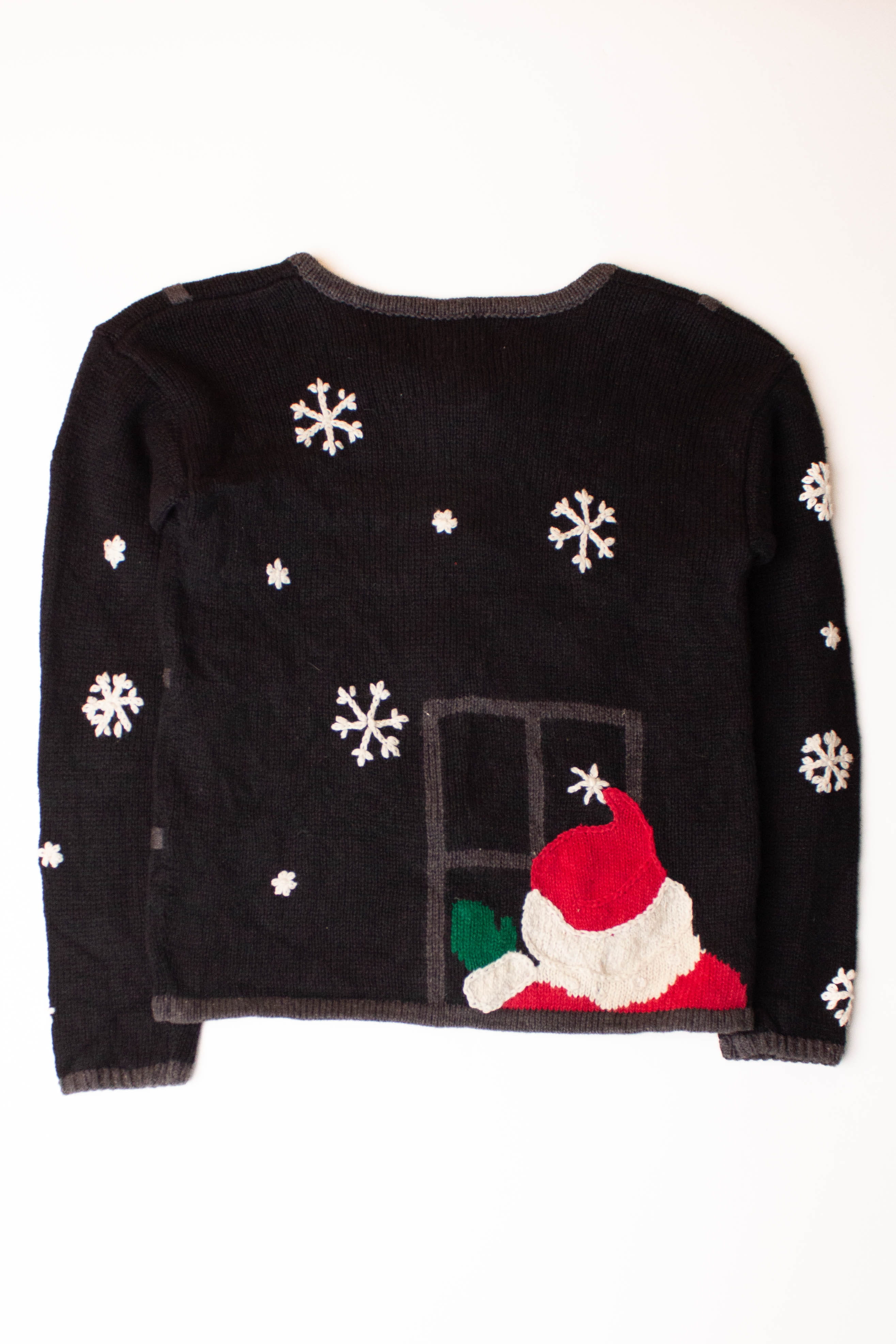 Kids Black Ugly Christmas Cardigan 63927