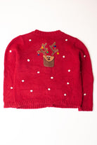 Kids Red Ugly Christmas Cardigan 63932