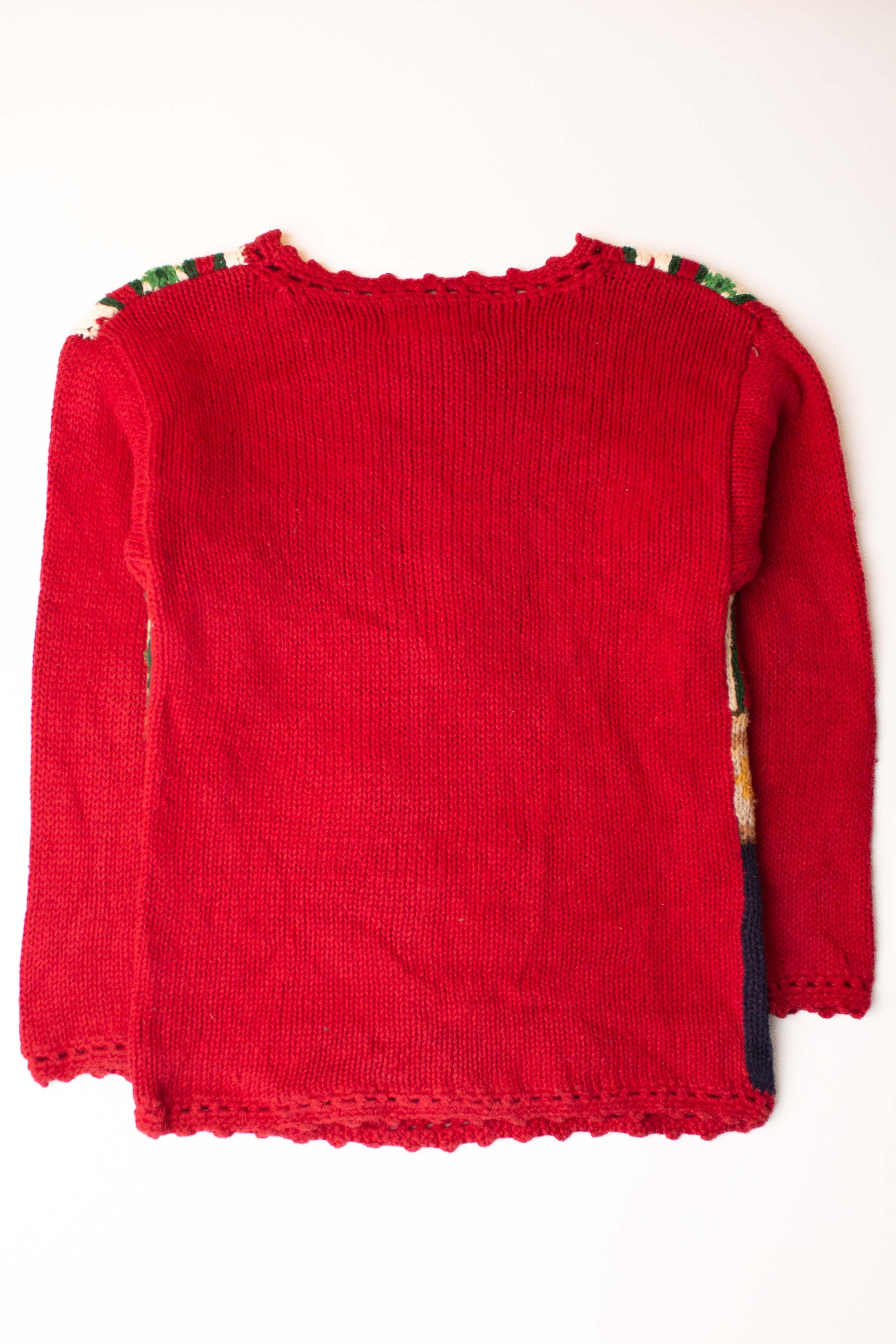 Kids Red Ugly Christmas Pullover 63933