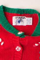 Kids Red Ugly Christmas Cardigan 63934