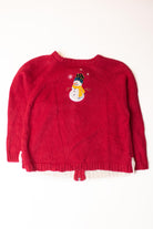 Kids Red Ugly Christmas Cardigan 63935