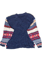 Vintage Christmas House Scene Ugly Christmas Sweater