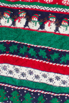 Vintage Striped Pattern Croft & Barrow Ugly Christmas Sweater