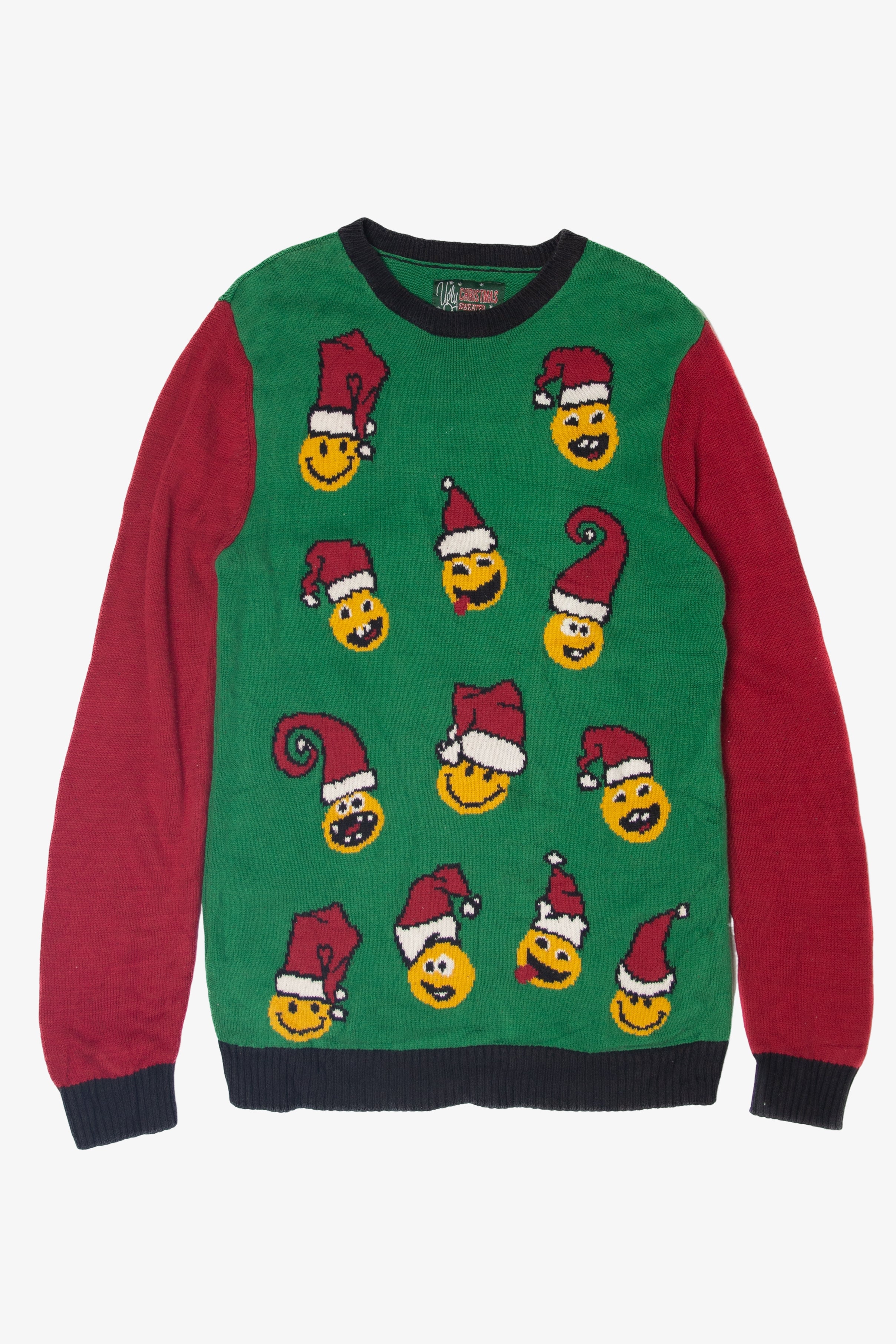 Emoji Faces Ugly Christmas Sweater