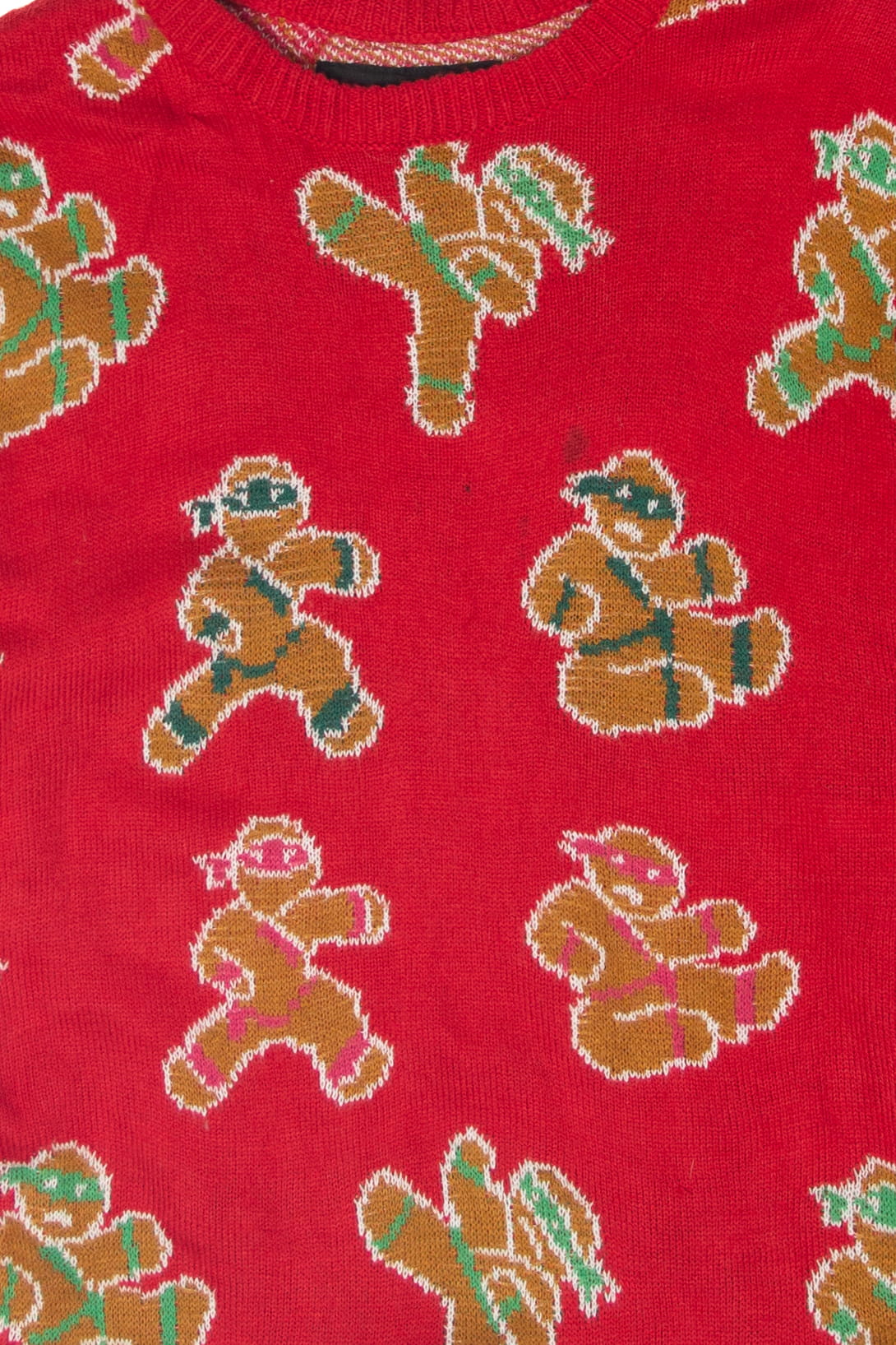Ninja Gingerbread Ugly Christmas Sweater