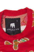 Ninja Gingerbread Ugly Christmas Sweater