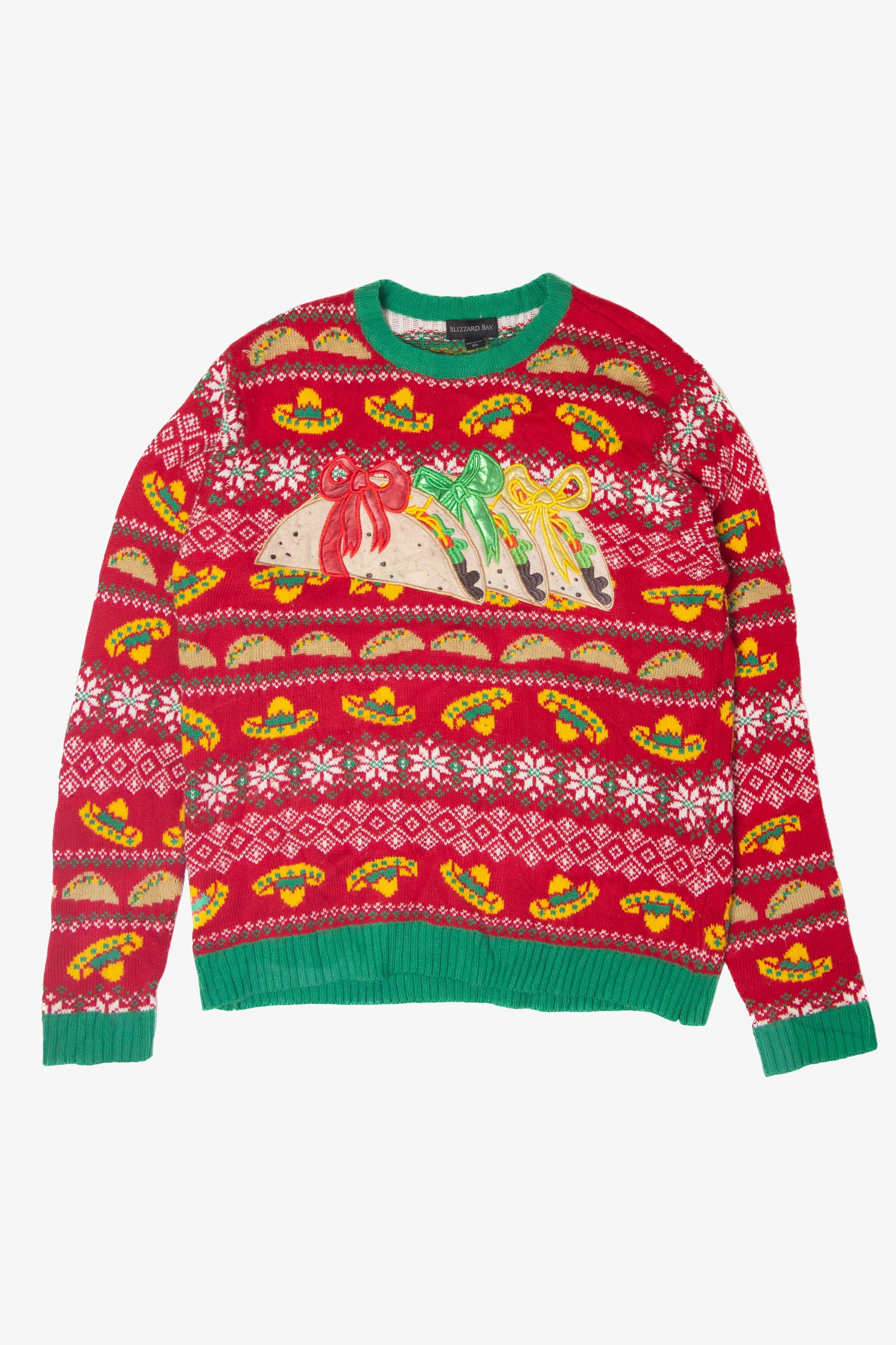Taco Ugly Christmas Sweater 63956