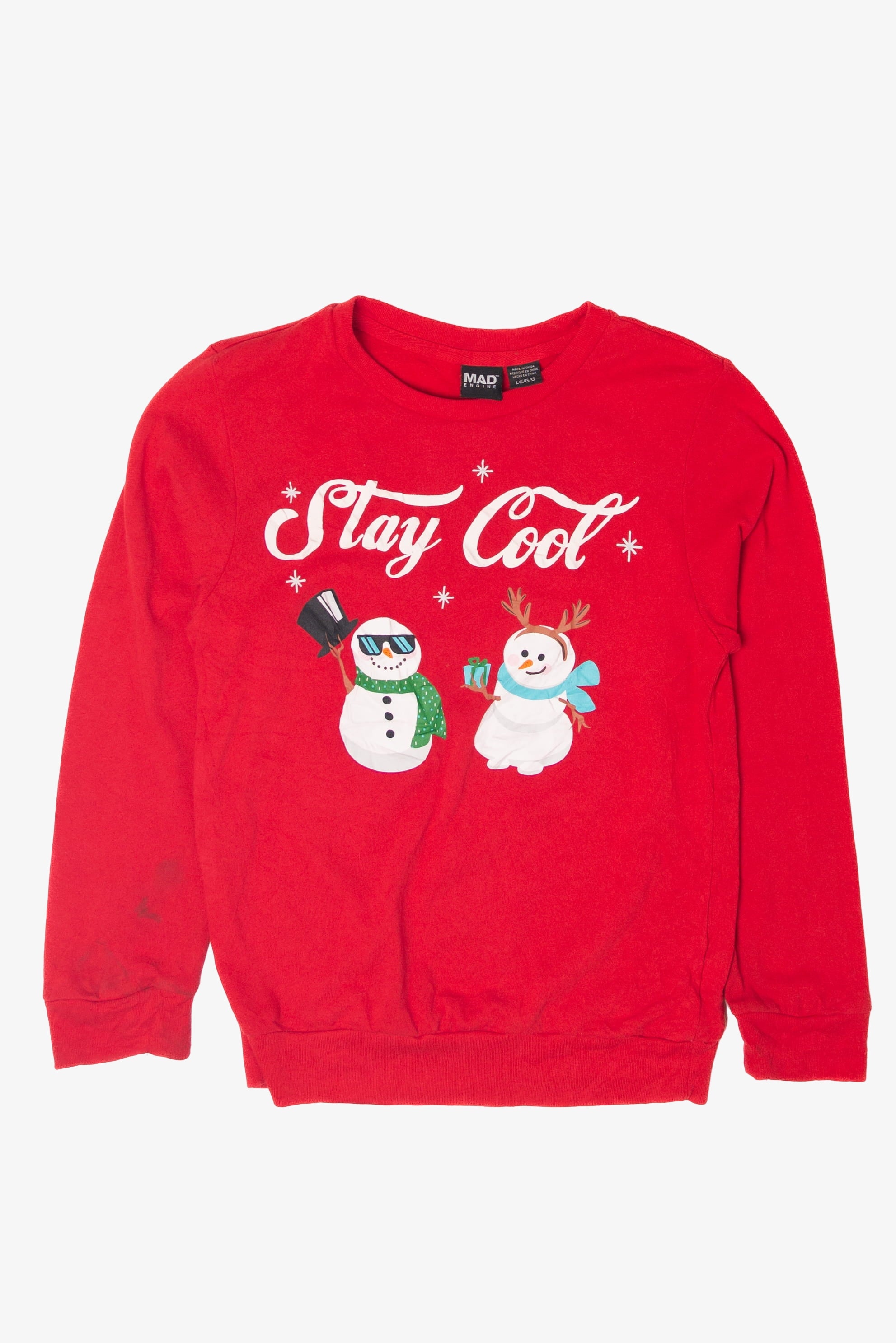 Mad Engine "Stay Cool" Ugly Christmas Sweater