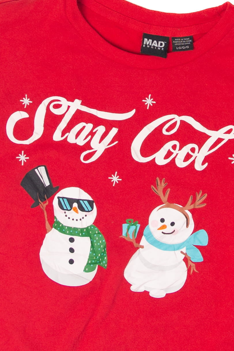 Mad Engine "Stay Cool" Ugly Christmas Sweater