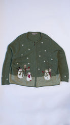 Green Ugly Christmas Cardigan 63974
