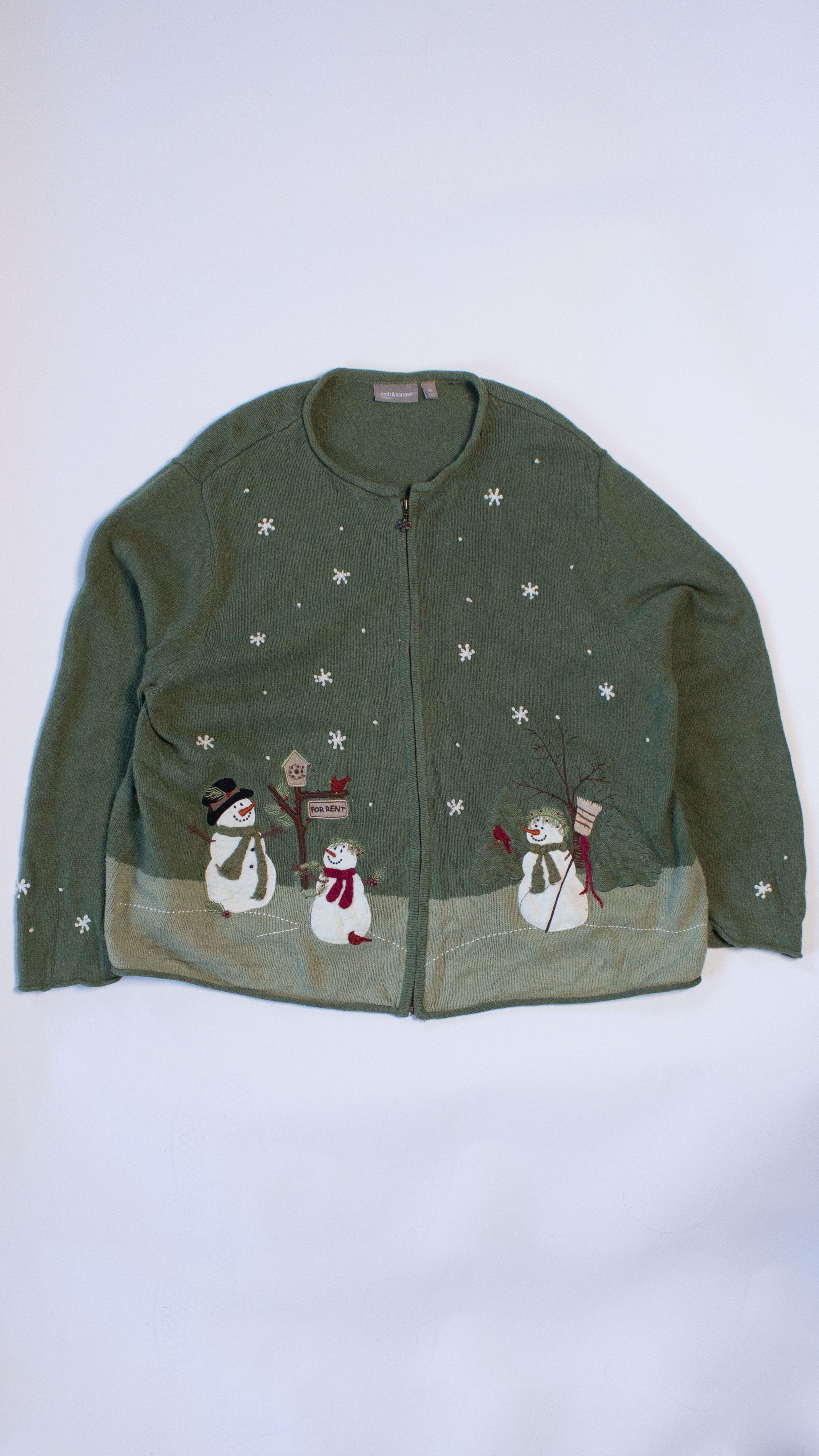 Green Ugly Christmas Cardigan 63974