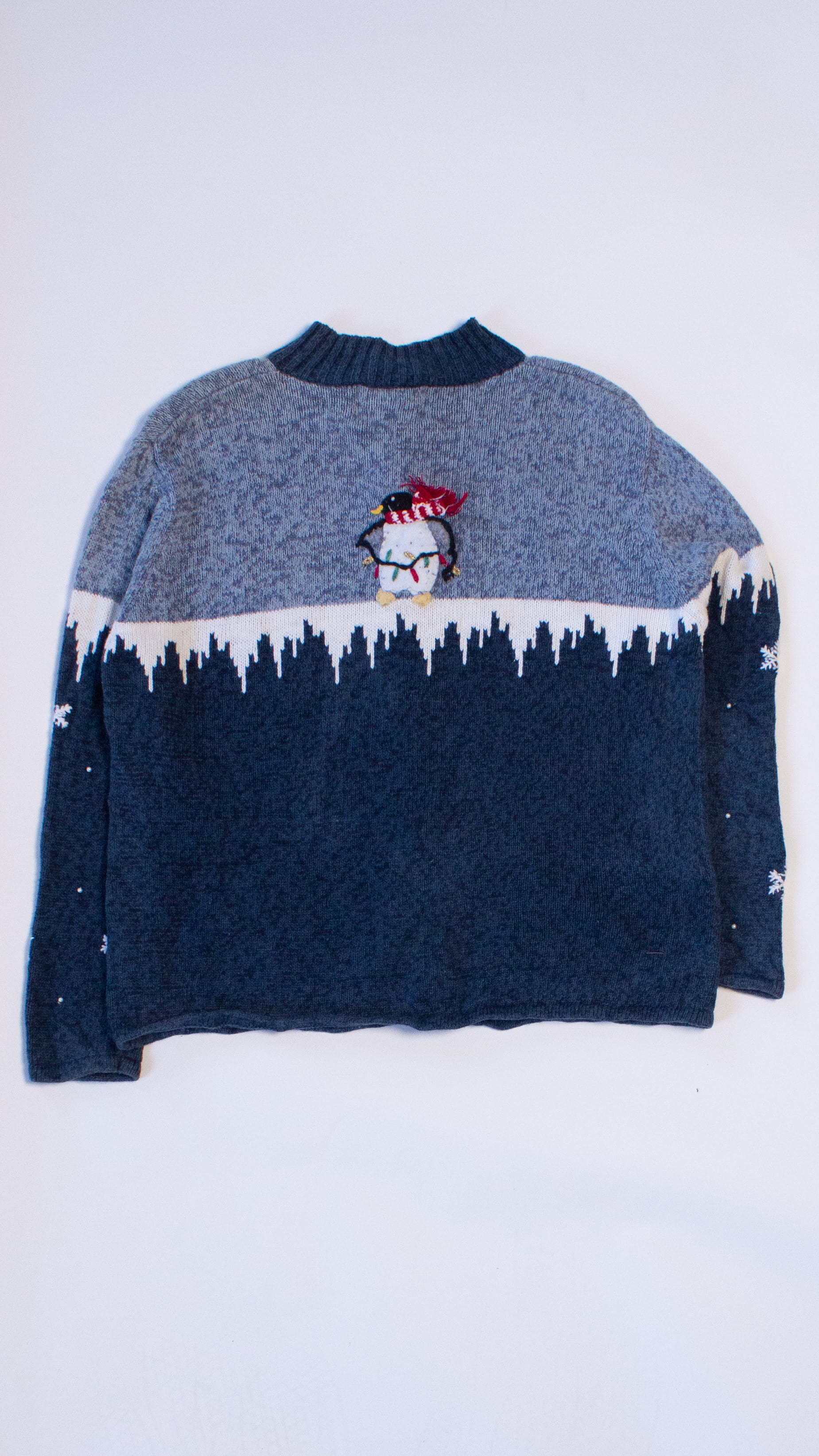 Blue Ugly Christmas Cardigan 63978