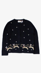 Black Ugly Christmas Cardigan 63983