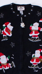 Black Ugly Christmas Cardigan 63984